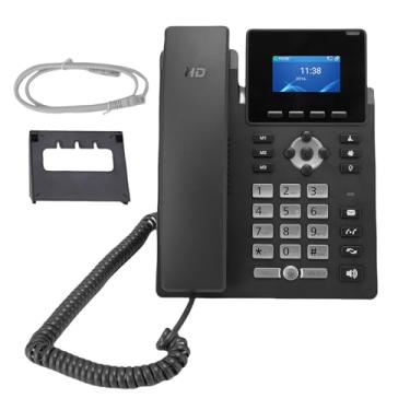 Imagem de EBTOOLS Telefone IP Empresarial, 2 Linhas SIP Display LCD de 2,4 Polegadas Com Tecnologia de Cancelamento de Ruído, para Pequenas Empresas e Startups de Comunicação VoIP