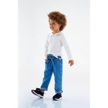 Imagem de Blusa Manga Longa em Ribana Infantil para Menina Up Baby-Feminino