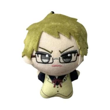 Imagem de Mini Boneco De Pelúcia De 10cm BSD Dazai Osamu Nakahara Chuuya Nakajim