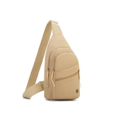 Imagem de Bolsa tiracolo pequena para mulheres e homens, mochila tipo pochete para caminhadas, viagens, esportes, corrida