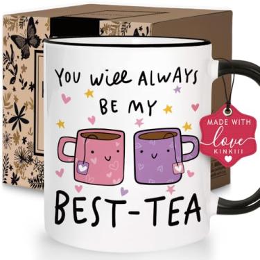 Imagem de Caneca de café engraçada para melhor amiga presente para mulheres, colega de trabalho, presente de aniversário exclusivo para colega de trabalho BFF, presentes de amizade para amigas, presentes de