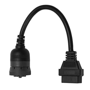 Imagem de GOTOTOP 9PIN Fêmea para Cabo de Conector OBD2 16pin, Adaptador de Interface de Diagnóstico de Caminhão J1939 para Veículos Marinhos