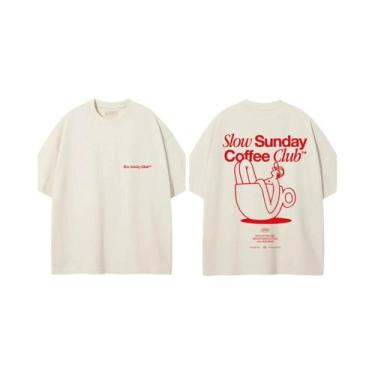 Imagem de Camiseta De Algodão Oversized Com Estampa Engraçada Para Mulheres, Ten