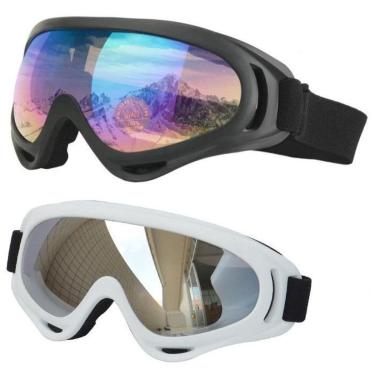 Imagem de Kit 2 Óculos Esportivos Snowboard Kitesurf Motocross Uv400-Unissex