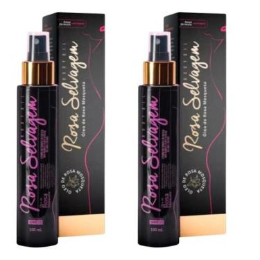 Imagem de Óleo Rosa Selvagem Clareador De Pele Manchas E Estrias- Kit