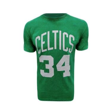 Imagem de Camiseta Mitchell & Ness Celtics 34 Paul Pierce-Masculino