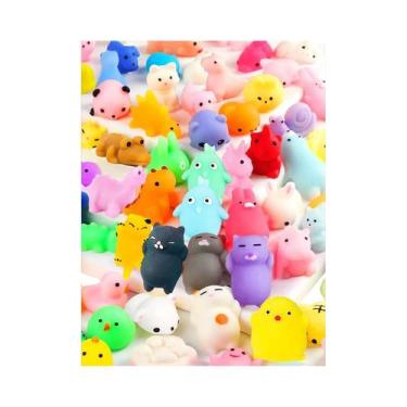 Imagem de Bolas De Estresse Kawaii Mochi Squishies Para Crianças 10 20 30 50PCS 