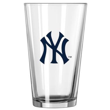 Imagem de logobrands Copo de cerveja com logotipo da equipe MLB de 473 ml (New York Yankees)