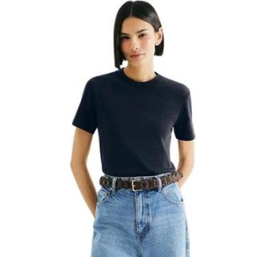 Imagem de Blusa Hering Feminina Slim Em Algodão-Feminino