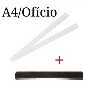 Imagem de Lâmina E Base Corte P/guilhotina A4/Ofício Semi Industrial 34cm de Boc