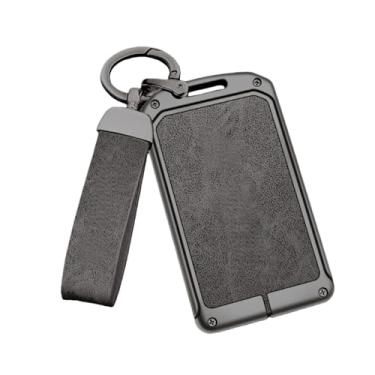 Imagem de Compatível Com Bmw Série 5 Caso Chave 3 6 X3 X5 X1 X2 X6 Escudo Protetor Compatível Com Lâmina De Faca Capa Carro Fábrica(Card gun gray set)