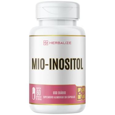 Imagem de Mio Inositol Premium Herbalize 500mg com 60 Cápsulas