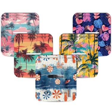 Imagem de Pacote com 10 mangas Tandem Mobi no corpo, overpatches de bolso Amolyfe para bomba de insulina Tandem Mobi, capa adesiva impermeável e hipoalergênica, 10 dias de uso prolongado, pôr do sol