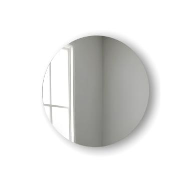 Imagem de Espelho Redondo Para Parede Espelho 35 cm Sem Moldura