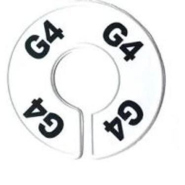 Imagem de Separador Para Araras Branco - Central