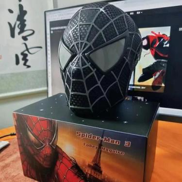 Imagem de Máscara 3D Do Homem-Aranha Toby Maguire Com Casco Duro, Olhos Magnétic