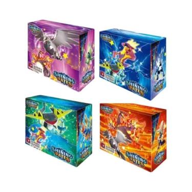 Imagem de Cartas Pokémon 360 Peças Evoluções Prismáticas Chamas Obsidianas PALDE