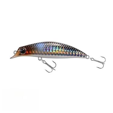 Imagem de Isca Artificial Minnow Meia-Água 7,5cm 8g – Isca de Pesca Realista para Água Doce e Salgada(75mm/8g,G)
