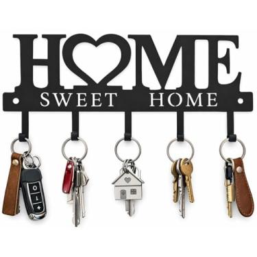 Imagem de Gancho para chaves para porta da frente, casa, cozinha, armazém
