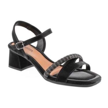 Imagem de Sandália Mississipi de Salto Bloco Feminina MF862-Feminino