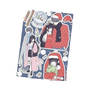 Imagem de Adesivos De Personagens De Desenhos Animados Coreanos Para Caderno, Di