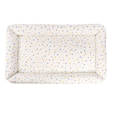 Imagem de Ninho Para Carrinho E Mini Berço Percal 200 Fios 100% Algodão Triangles