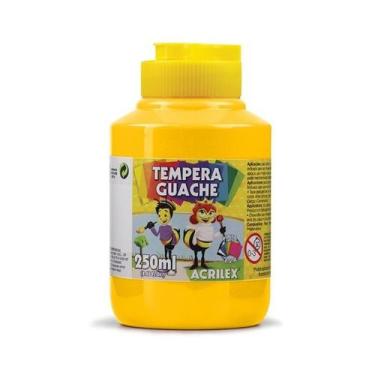 Imagem de Tinta Guache 250 ml Amarelo Acrilex
