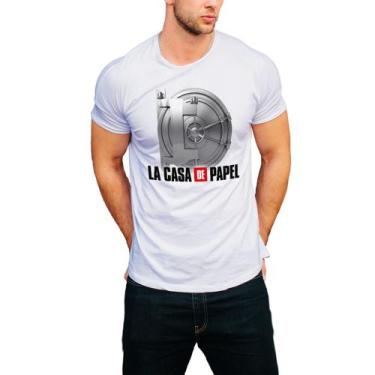 Imagem de Camiseta la casa de papel camisa masculina lançamento 01 - DESIGN CAMI
