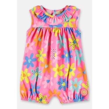 Imagem de Macaquinho Bebê em Algodão Floral Up Baby-Feminino