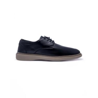 Imagem de Sapato masculino casual derby lrz003.087 preto - PASSAGIO, Preto, 40