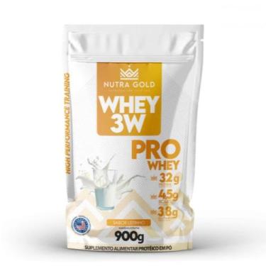 Imagem de NUTRA GOLD WHEY PRO - LEITINHO - 900g - SACHÊ