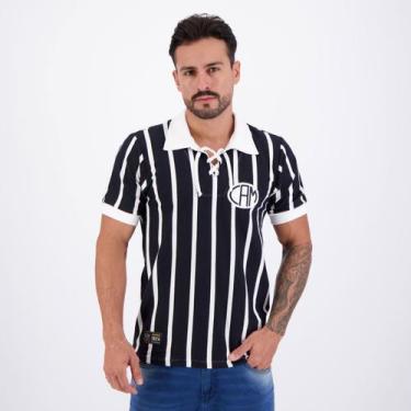 Imagem de Camisa Atlético Mineiro Retrô 1924 Cordinha - Retromania, M