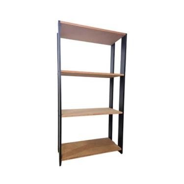 Imagem de Estante Multiuso Armário Prateleira Organizador para Livros Quarto Esc