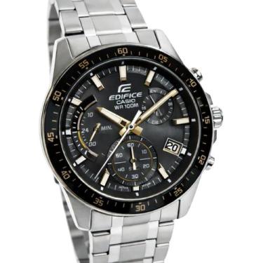 Imagem de Relógio Casio Edifice Analógico Masculino Prateado EFV-540D-1A9VUDF