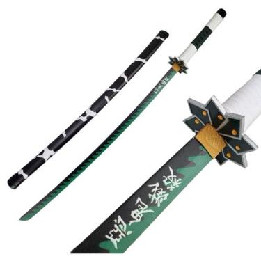 Imagem de Katana Espada Cosplay Demon Slayer Sanemi Shinazugawa - Tenda Medieval