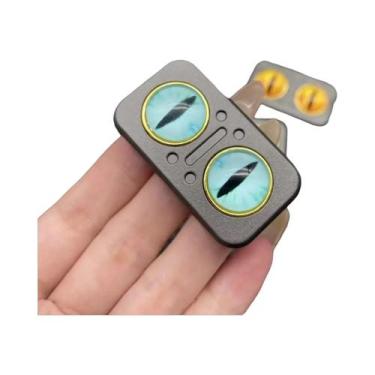 Imagem de Fidget Spinner Magnético Giratório Coruja Com Cartão De Empurrar, Brin