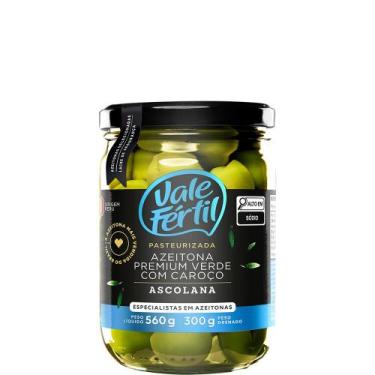 Imagem de Azeitona Verde Premium Ascolana Vale Fértil 300g