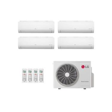 Imagem de Ar-Condicionado Multi Split Inverter LG 36.000 (2x Evap HW 7.000 + 2x Evap HW 12.000) Só Frio 220V