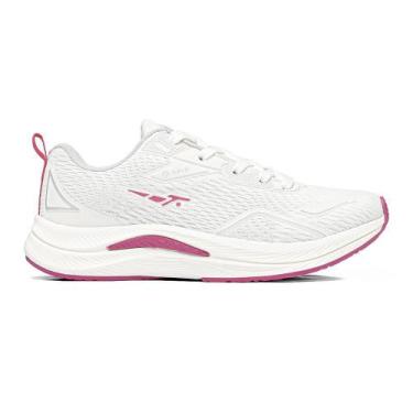 Imagem de Tênis Feminino Running Confortável - It Save, Rosa, Branco, 38