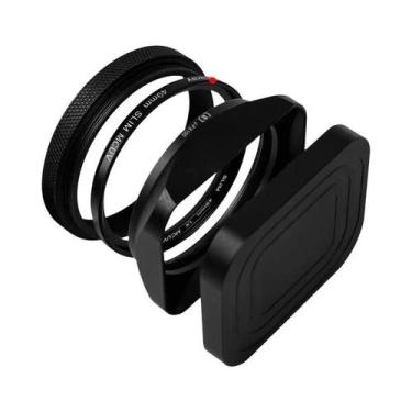 Imagem de Para-sol De Metal Com Anel Adaptador De Filtro Para Lentes Fujifilm X7