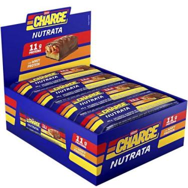 Imagem de Barra de Proteína Charge Bar com Whey CX/12 Unidades Nutrata