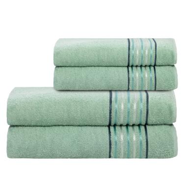 Imagem de Jogo De Toalhas Camesa Vitta Banho 4 Peças Algodão 400g/m²