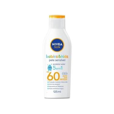 Imagem de Protetor Solar Nivea Kids & Babies Pele Sensível FPS60 Sensitive Pure 