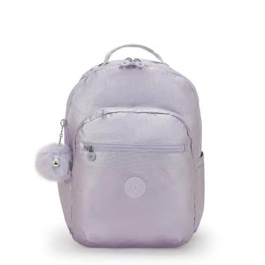 Imagem de Mochila Kipling Seoul Xl Lilac M Met BTS-Feminino