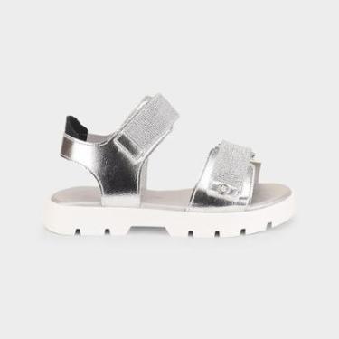 Imagem de Sandália Infantil Bibi Plataforma 2.0 Prata-Feminino