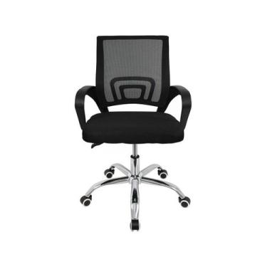 Imagem de Cadeira de Escritorio Giratoria Regulagem de Altura e Rodinhas Vetrazi