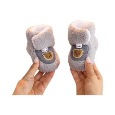 Imagem de Botas De Neve Para Bebês, Sola Macia, Pelúcia Quente, Outono Inverno, 