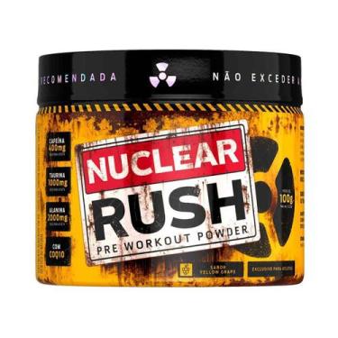 Imagem de Nuclear Rush Pre Workut Powder - 100g Yellow Grape - BodyAction - Body