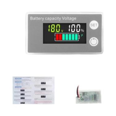 Imagem de Indicador De Capacidade De Bateria 100V, Testador Digital De Voltagem 