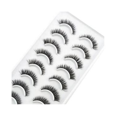 Imagem de Cílios Postiços 3D De Visom Sintético, Macios, Volumosos, Espessos, Na